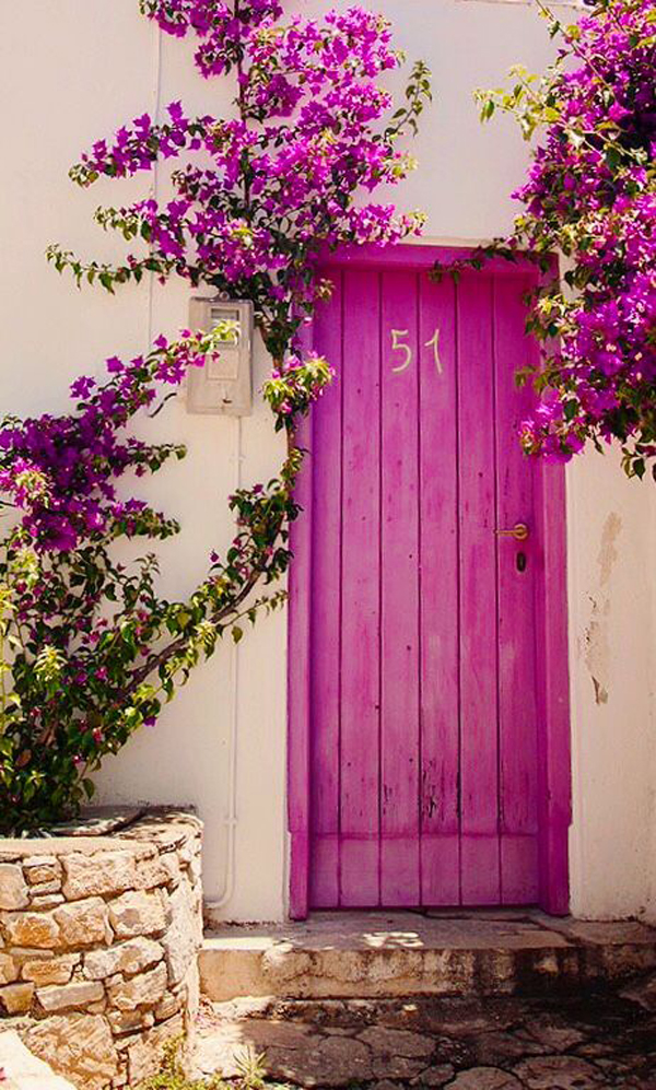 ide-pintu-warna-ungu-cantik