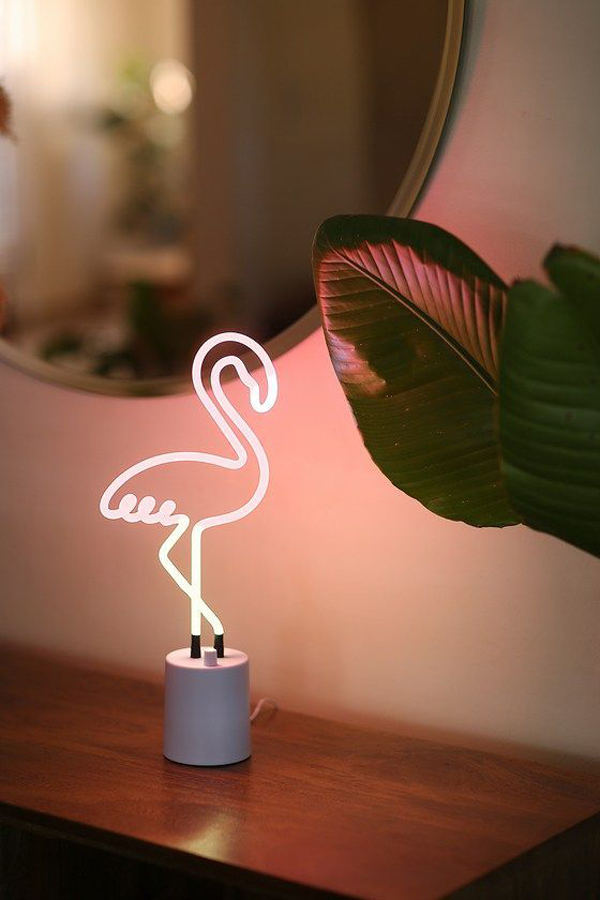 ide-lampu-neon-bentuk-burung-flamingo