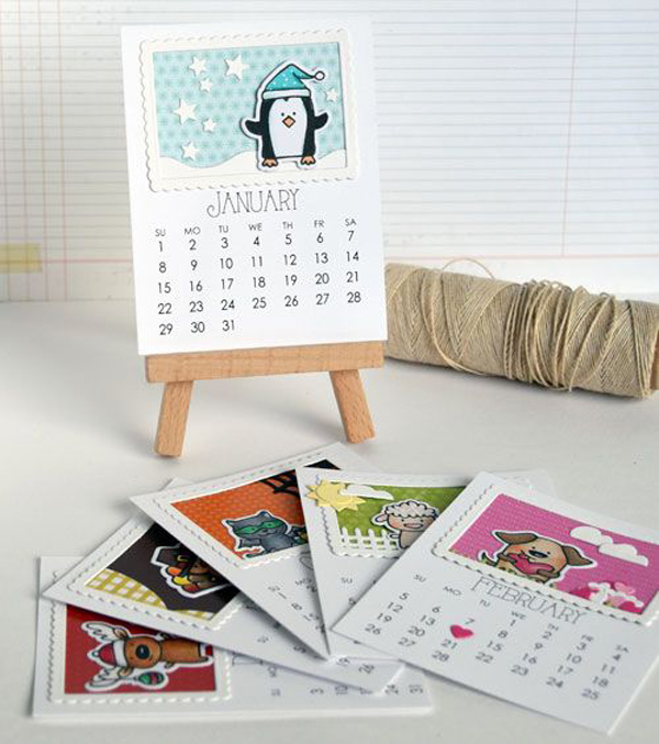 desain-kalender-lucu-dengan-stand-dari-stik-es-krim