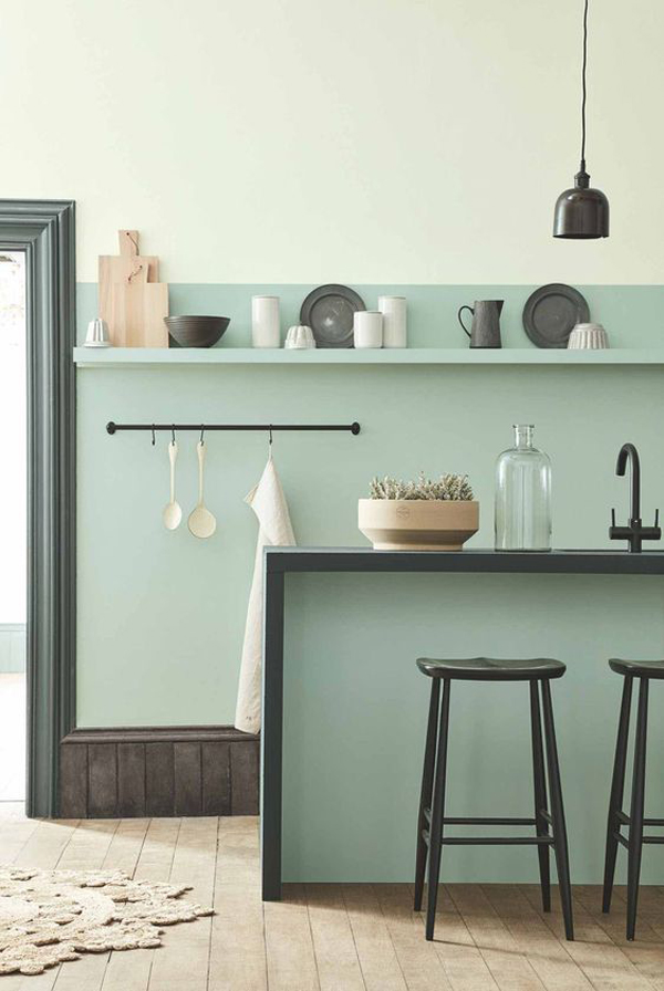 desain-dapur-dengan-warna-mint-pastel-bergaya-minimalis