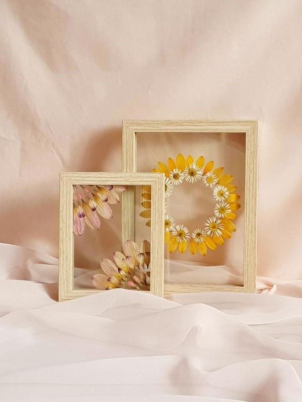 ide-bingkai-foto-kayu-dengan-bunga-matahari-kering