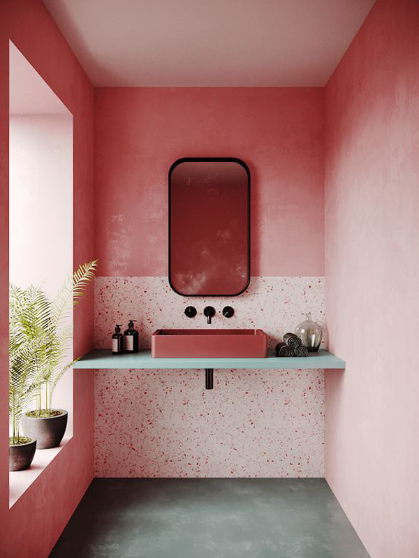 dekorasi-kamar-mandi-pink-terintegrasi-keluar-ruangan