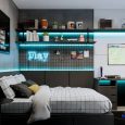 kamar-tidur-dan-ruang-gaming-remaja-dengan-lampu-neon