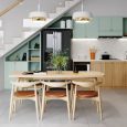 ide-dapur-bawah-tangga-dan-kitchen-set-modern